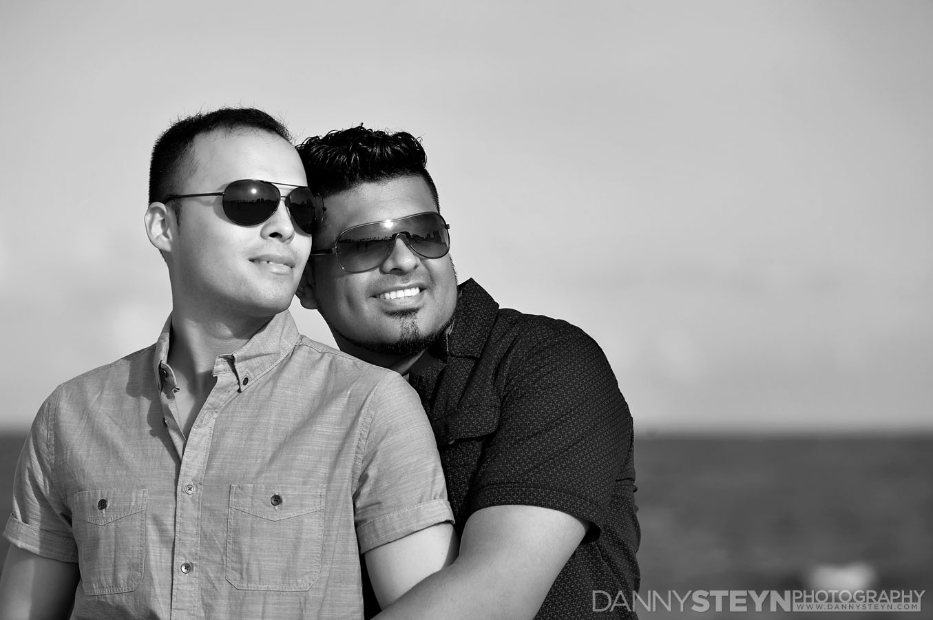 Same sex engagement photography fort lauderdale