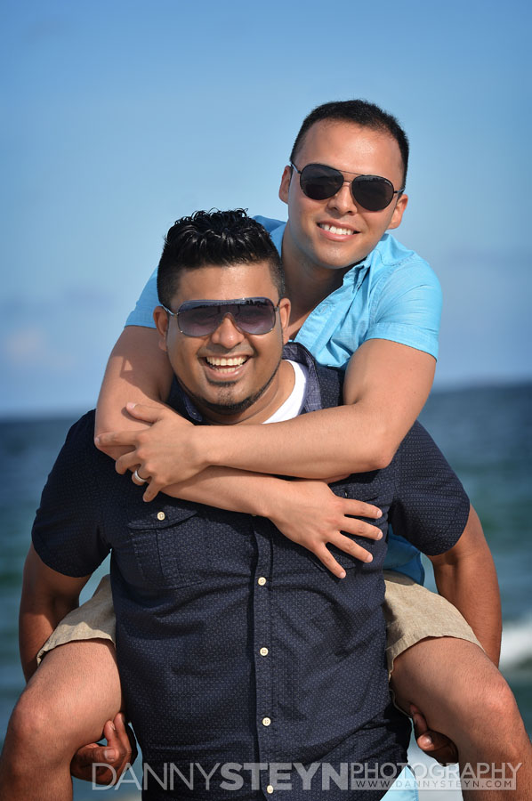 Same sex engagement photography fort lauderdale